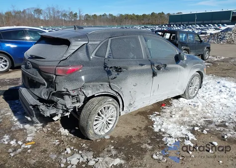 2021 Hyundai Kona Sel Plus from USA, damaged, VIN KM8K6CAA7MU688623